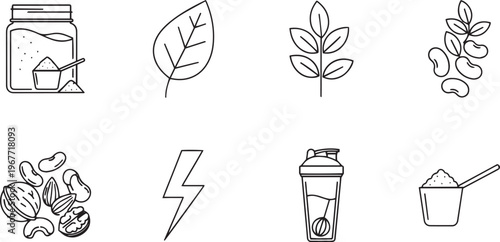 Vegan protein powder natural plant based nutrition for energy wellness