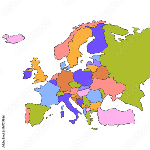 Mapa da Europa