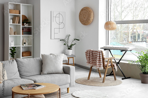 Interior of stylish living ...