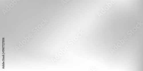 Vector silver foil background with metal mirror texture. Chrome gradient surface art abstact modern background