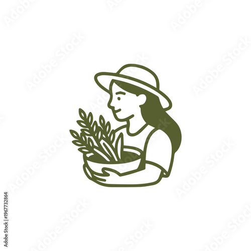 Harvest Girl Logo