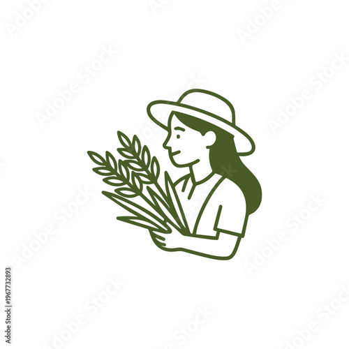 Harvest Girl Logo