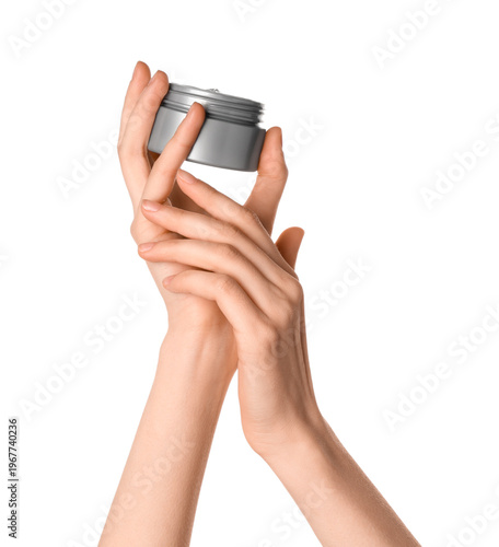 Beautiful female hands with...