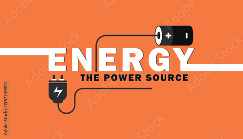 Energy the power source Concept