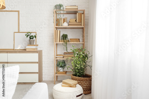 Bookcase and chest of drawe...