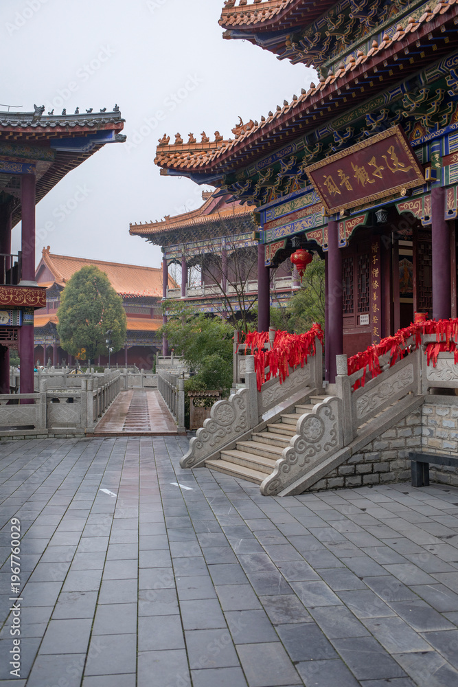 Fototapeta premium West putuo buddha temple in Guiyang Guizhou China