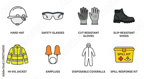 Comprehensive Personal Protective Equipment and Safety Gear Collection for Workplace Protection
