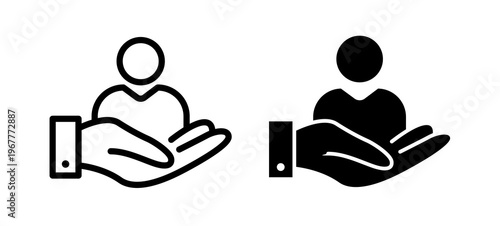 Customer retention icons collection