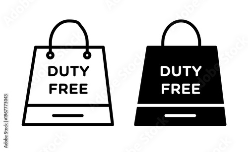 Duty free icons collection