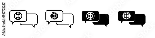 Global dialog icons collection