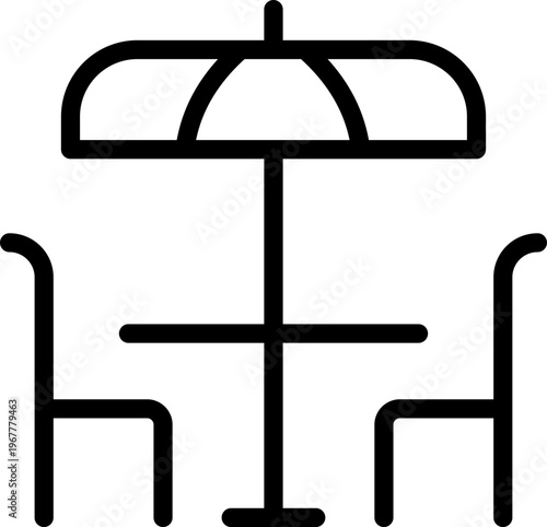 Luxury Travel and Holiday Essentials Line Icon – Professional Modern Minimal Outline Icons Collection Featuring Premium Getaway, Vacation and Tourism Symbols, Editable Vector Illustration