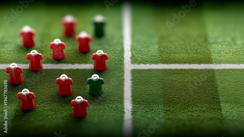 Miniature Soccer Match on G...