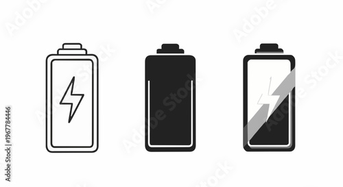 Battery Power Levels Icons