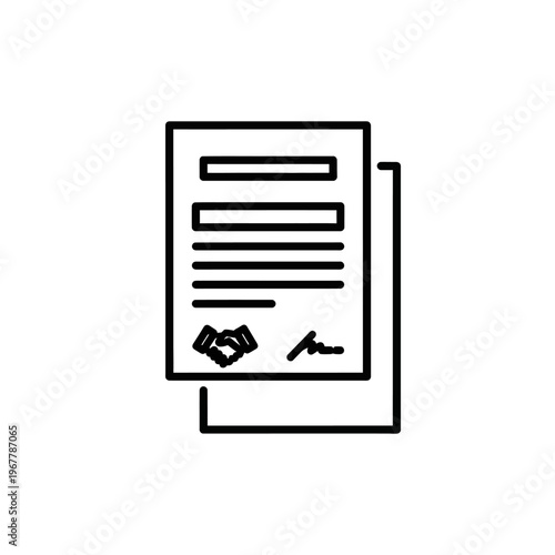 Document Signing and Agreement Concept for Business and Legal Processes