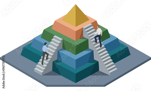 Person Crossing Bridge Made of Jigsaw Puzzle Pieces Representing Problem Solving and Strategic Connection