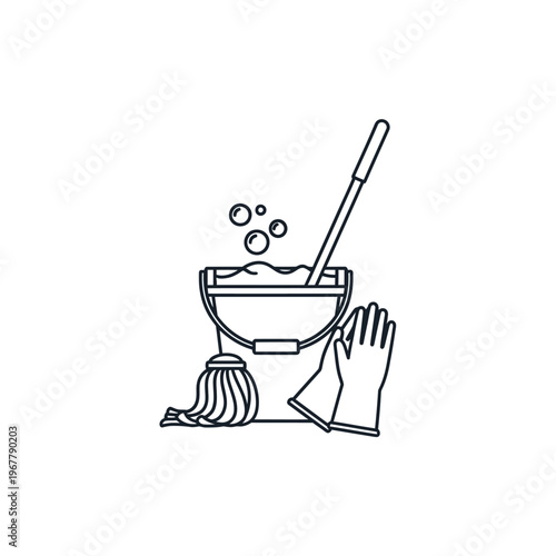 Hand with Cleaning Brush and Sponge for Kitchen Dishwashing Cleaning