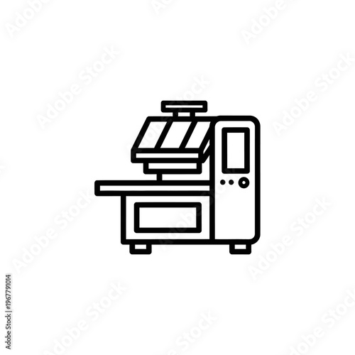 High-Resolution Digital Desktop 3D Printer with Modern Design