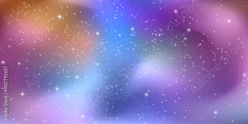 Star universe background, Stardust in deep universe, Milky way galaxy, Vector Illustration. Eps10