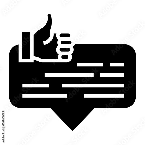 recommendation Solid icon