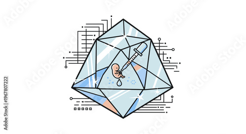 Artificial Womb Technology Concept: Fetal Development in a Bio-Reactor