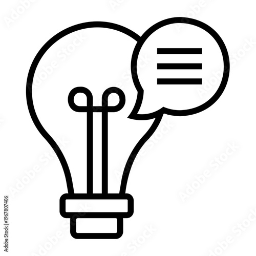 suggestion Line Icon