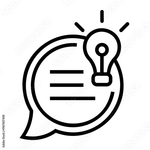 suggestion Line Icon