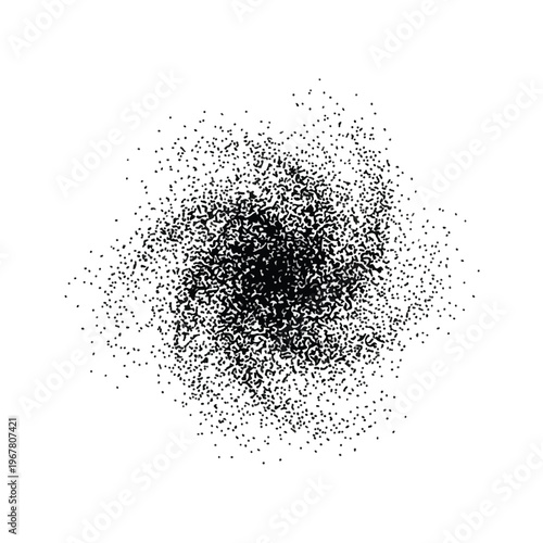 Black Dots on White Background 1.