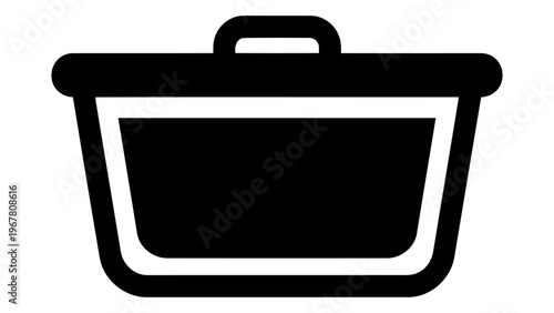 Shoe storage box icon