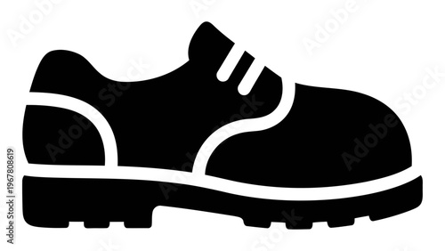 Slip resistant work shoes icon