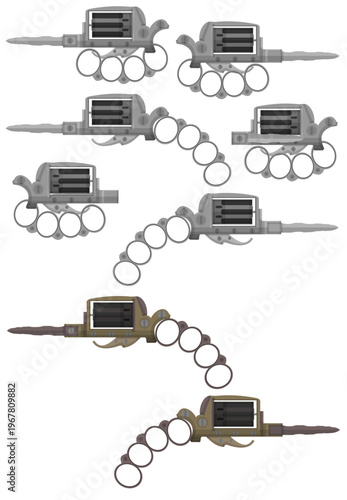 Old Western Revolvers Models