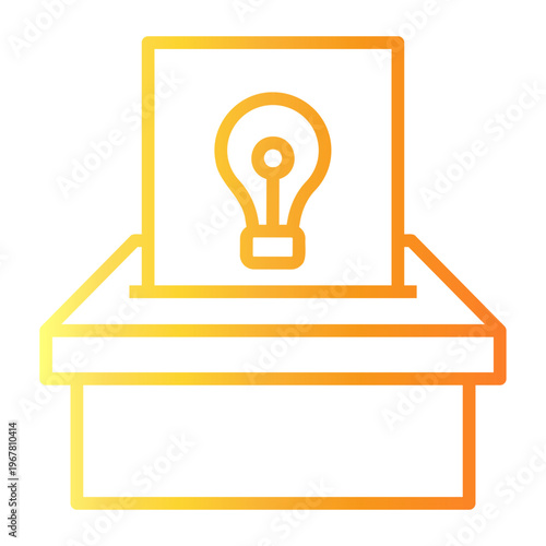 suggestion Line Gradient Icon