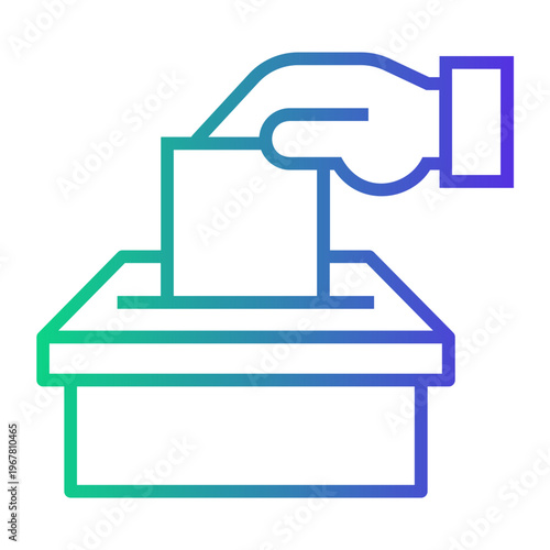 suggestion Line Gradient Icon