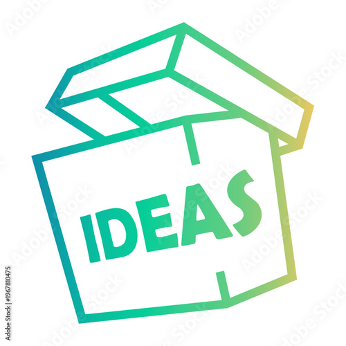 suggestion Line Gradient Icon