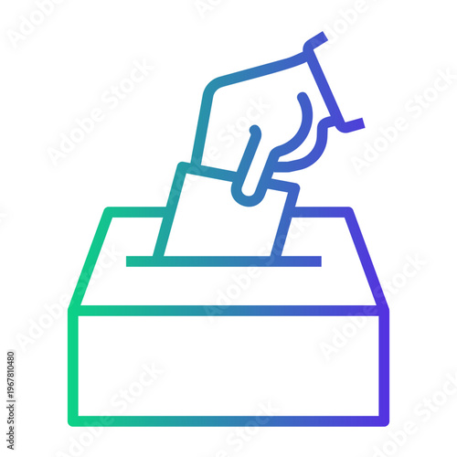 suggestion Line Gradient Icon