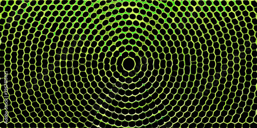 Abstract green and black ripple pattern resembling reptile skin texture