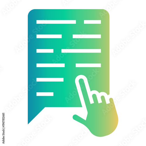 suggestion Gradient icon