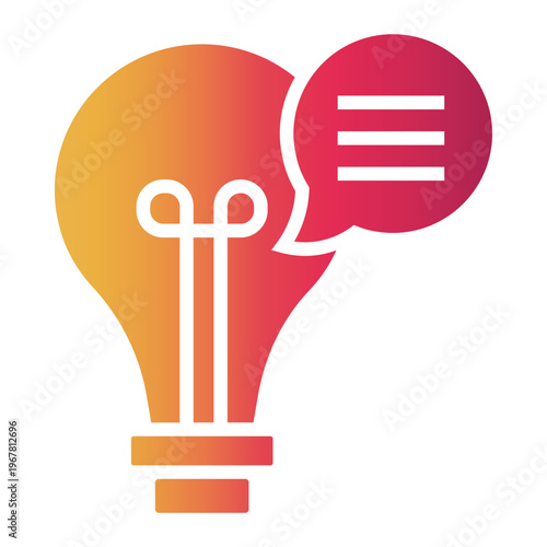 suggestion Gradient icon