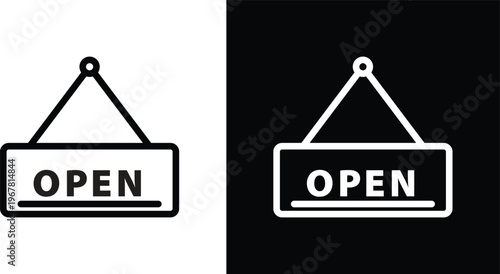 Open sign