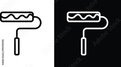 Paint roller icon