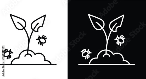 Pest plant icon