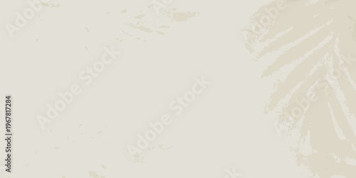 Abstract beige background with a faint feather like brushstroke pattern