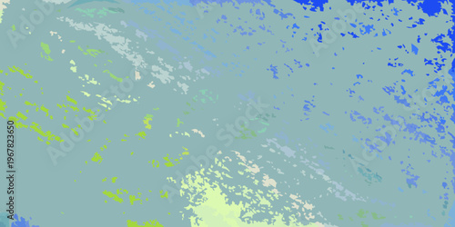 Abstract watercolor texture with blended blues greens and white