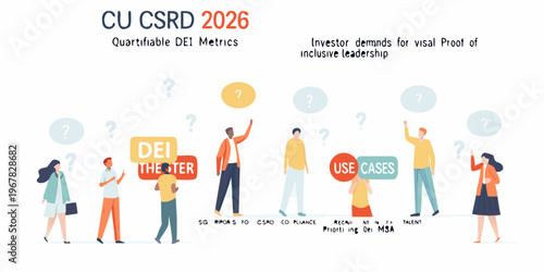 Cu csrd 2026 conference illustration depicting diversity equity and inclusion