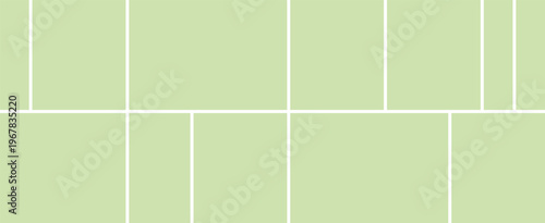 Modern Portfolio Photo Collage Frame in Bento Grid Layout