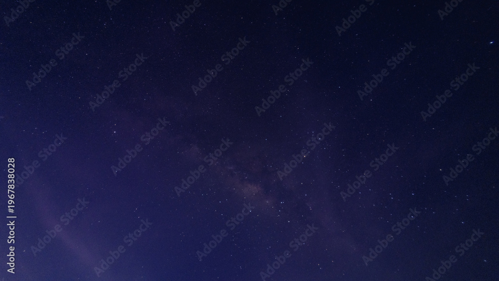 Fototapeta premium Starry Night Sky with Milky Way