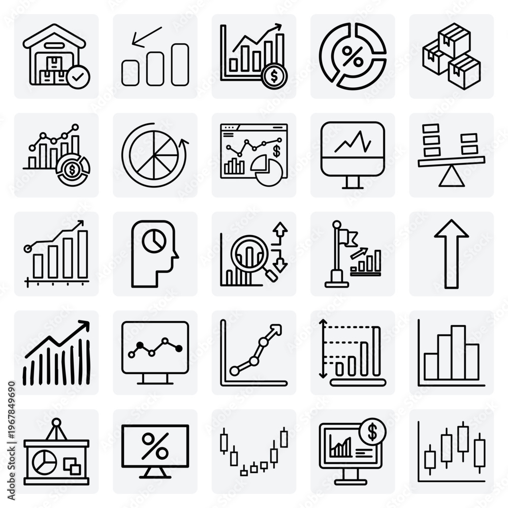 Fototapeta premium Stock Valuation And Fundamental Analysis – Reviewing Charts And Balance Sheets To Prepare For An Ipo Presentation And Offer