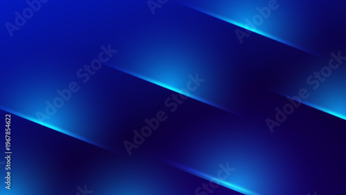 Professional deep blue background with bright electric light streaks
