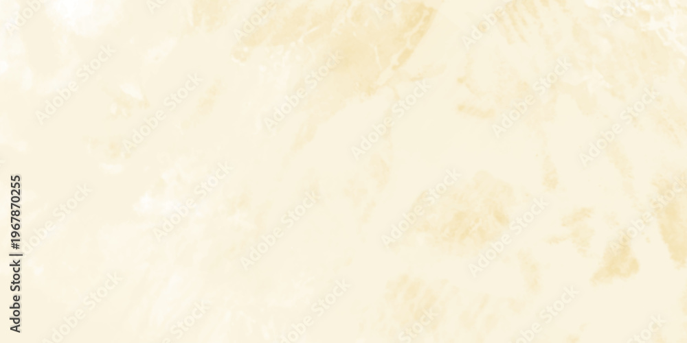 Fototapeta premium Beige watercolor texture with soft abstract brush strokes and light cream tones