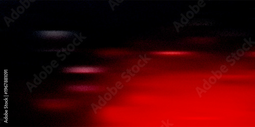 Abstract Motion Blur Background with Vibrant Red and Blue Light Trails on Dark Gradient Texture for High Speed Racing Technology and Modern Cyberpunk Graphic Design