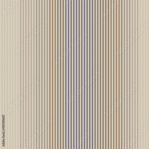 Beige Brown And Blue Textile Design With Vertical Stripes And Ombre Effect Fashionable